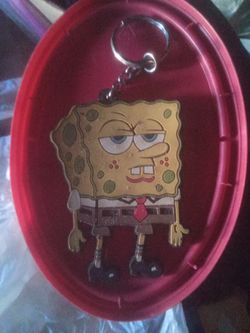 SpongeBob Rubber keychain