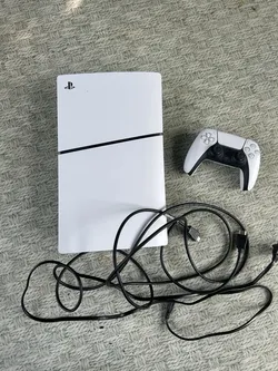Sony PlayStation 5 Digital Edition Console 1 TB w DualSense Controller & Cables