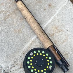 Fly Pole & Reel SAGE GRAPHITE III 696 RPL 6 WT. 