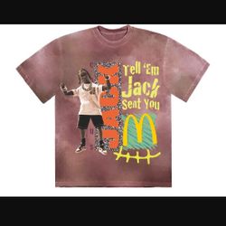 Cactus Jack Smile T- Shirt Sz L