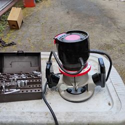 Sears Craftsman Router 1 And 1/2 Horse