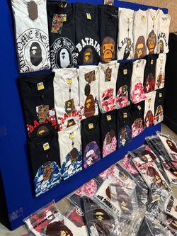 A Bathing Ape BAPE Graphic T-Shirts Lot 3x $ 105
