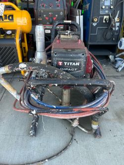 Titan 840 paint sprayer hose + spray gun