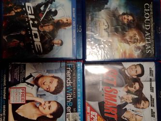 22 Total. 6 Assorted Blu-ray's & 16 DVD'S