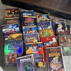Disney Dvds 19 total