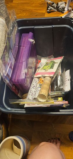 Mixed Craft and Activity Supply Lot