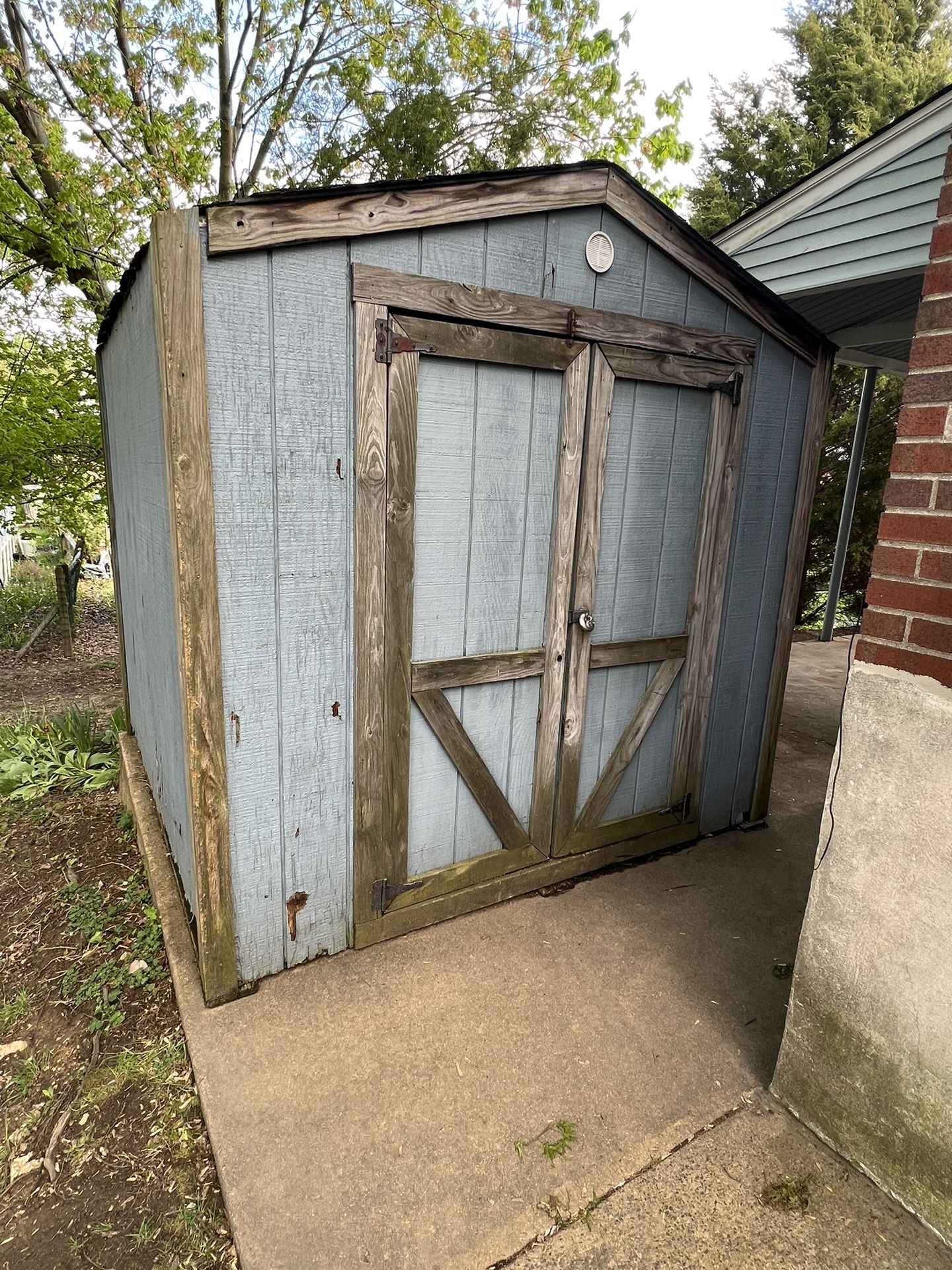 8x8 Shed