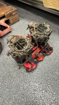 Cadillac V8 331/365/390ci DUAL QUAD Intake/carbs