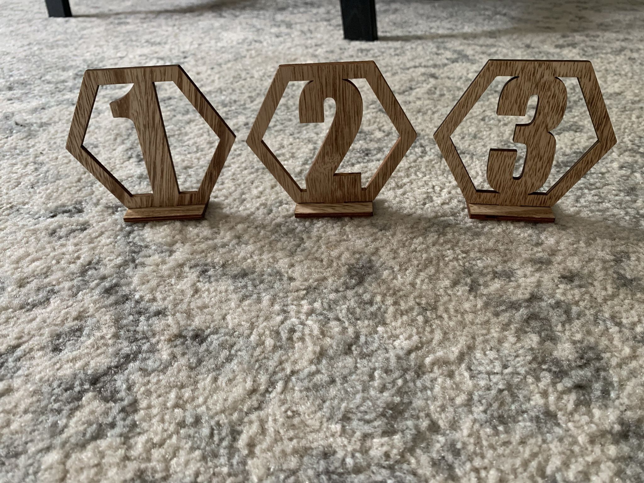 Table Numbers