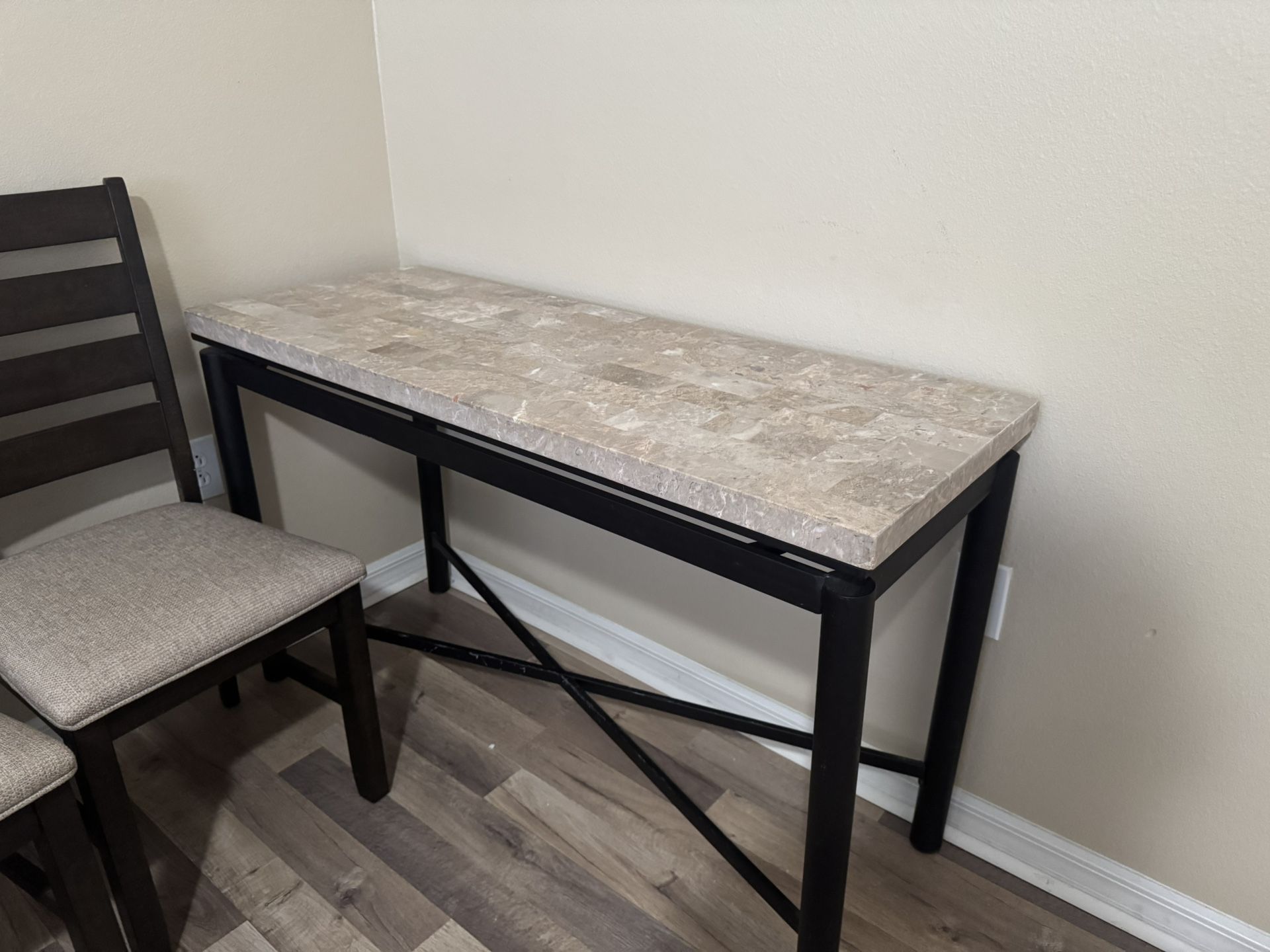 Marble Table And Chairs