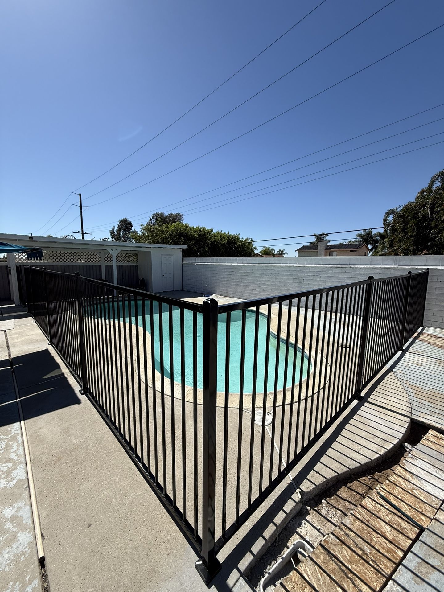STEEL FENCE AND GATES - POOL FENCE