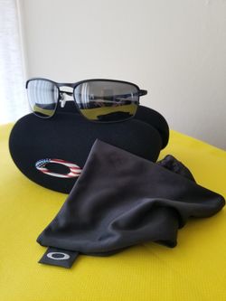 NEW* Authentic Oakley OO4107-02 CONDUCTOR 8 Metal Matte Black W/ Grey Polarized Lens