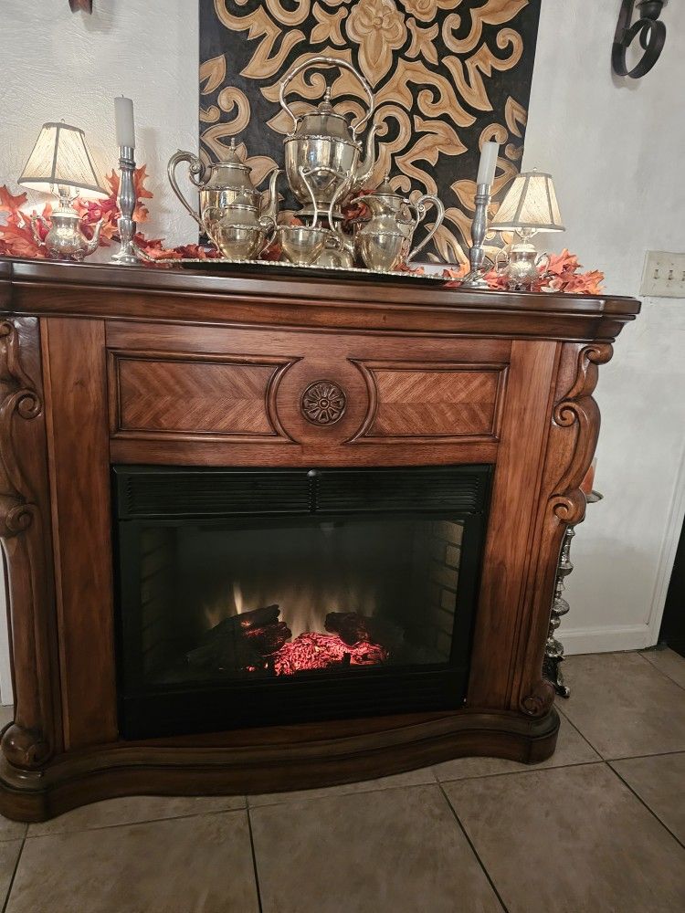 Electric Fireplace 