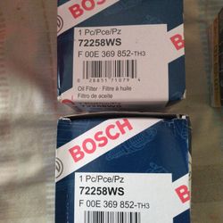 Bosch 72258WS Oil Filter, Fits Mini Cooper Countryman 