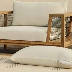 Article
Callais Dravite Ivory Sectional Cushion Cover Set and Chair Cushion set REPLACEMENT COVERS ONLY !