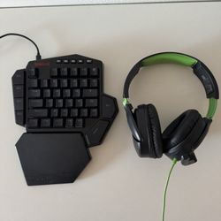 Gaming Accessories Bundle: Headset and Keyboard