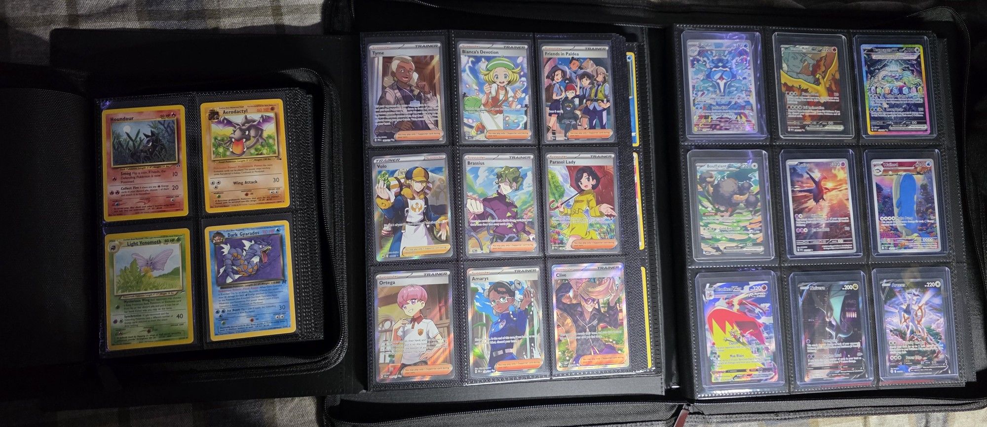 Pokemon Lot 3 Binders Top Loaded