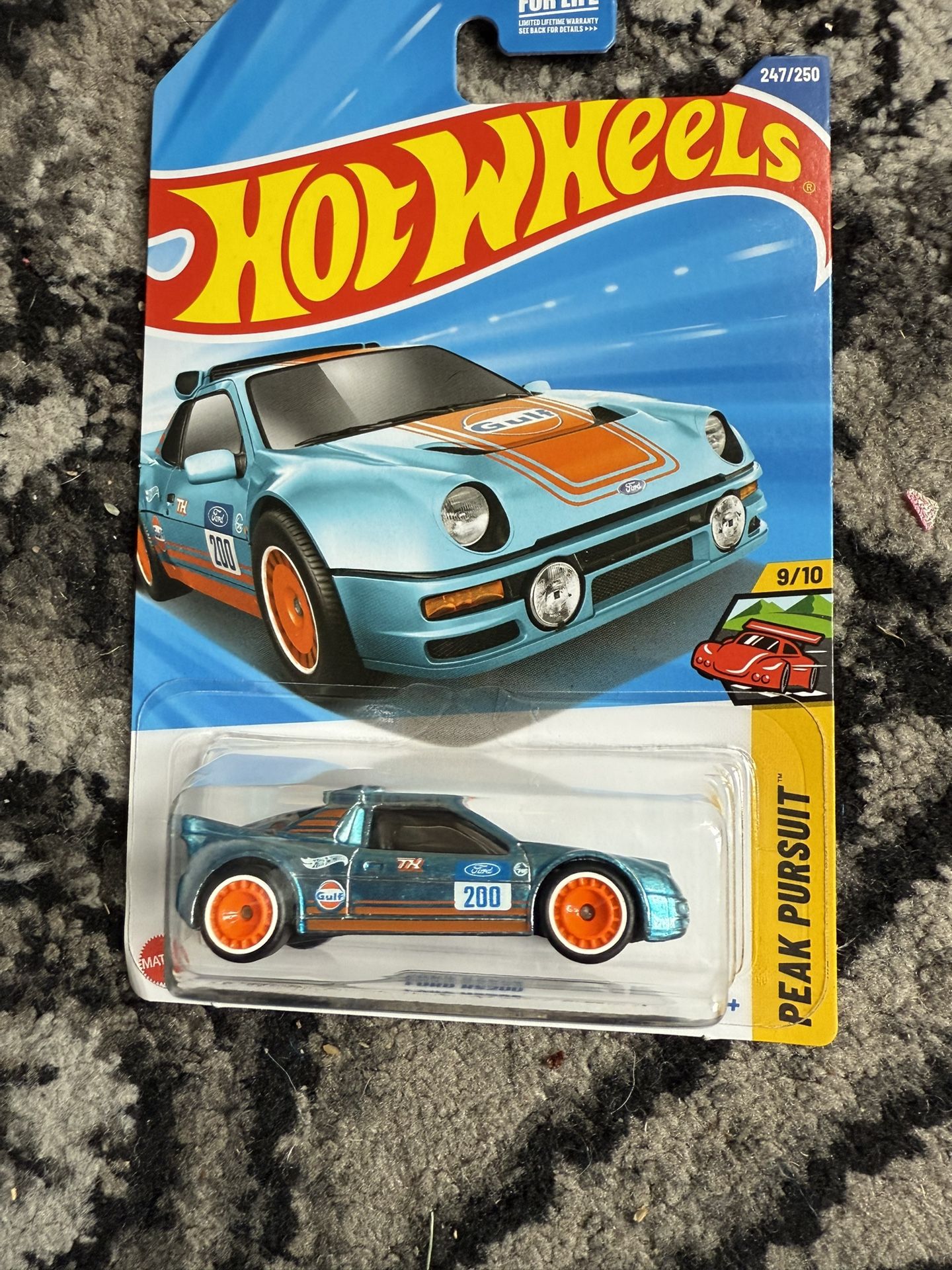 FORD RS200 Super Treasure Hunt Hotwheeles 