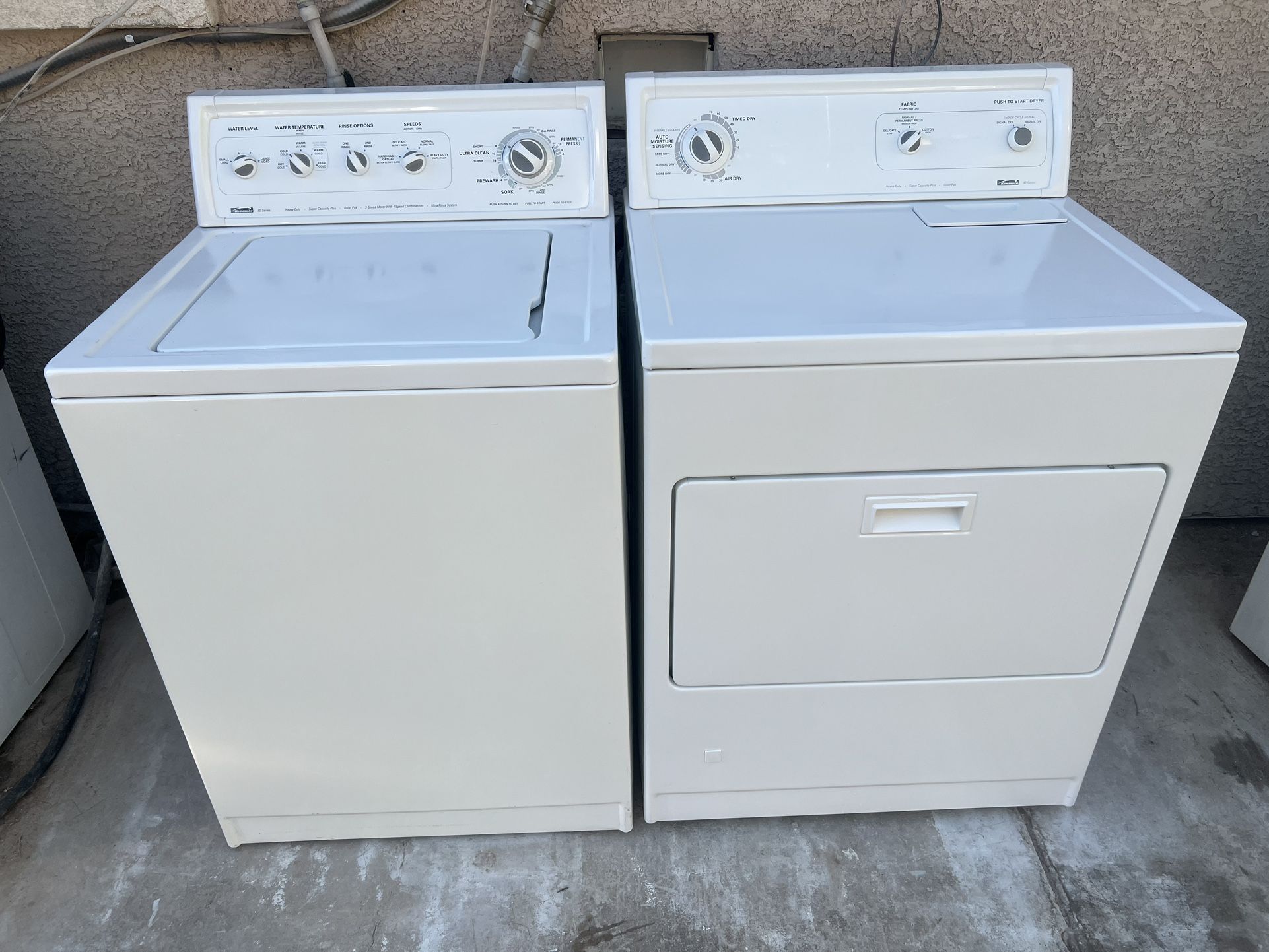 Kenmore Washer & Gas Dryer