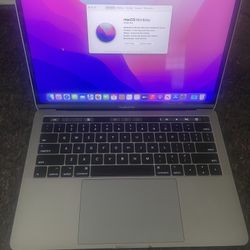 2017/18 Macbook Pro 13 Touchbar 3.1Ghz i5 16GB 512GB 