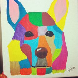 Dog paint