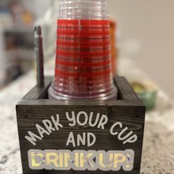 Handmade Solo Cup Holder 