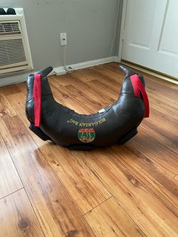 Original Bulgarian genuine leather sandbag