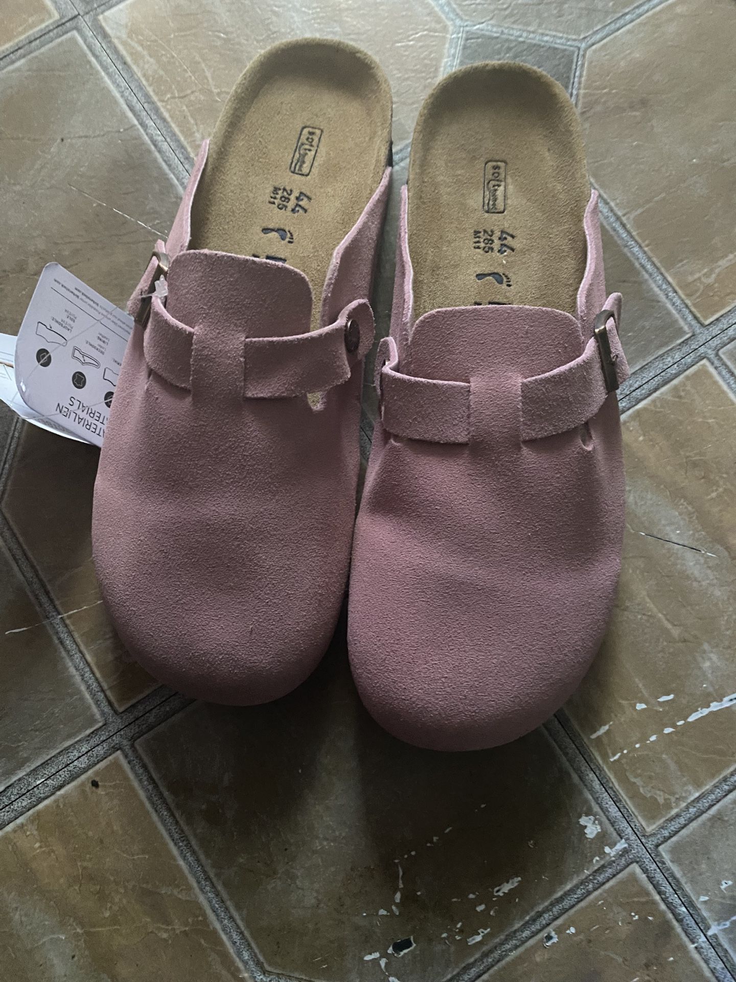 Pink Birkenstocks