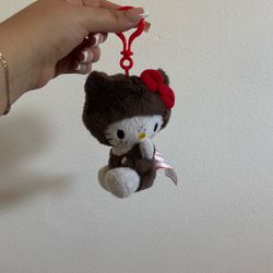 hello kitty x monchichi