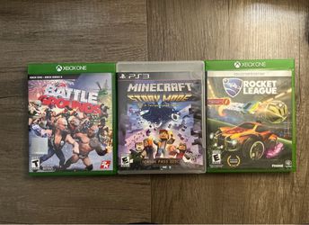 Lot of 3 Video Games Xbox One PS3