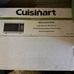 Cuisinart CMW-100 1-Cubic-Foot Stainless Steel Microwave Oven,