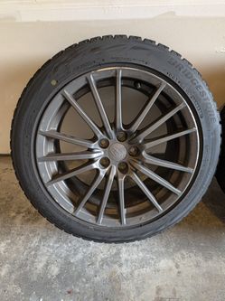 2011 Subaru WRX Stock Rims w/ Bridgestone Blizzaks 235/45R17 97H