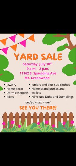Yard Sale