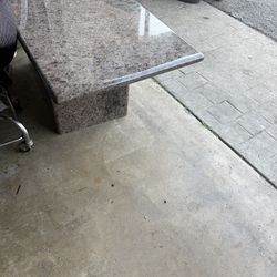 Granite coffee table