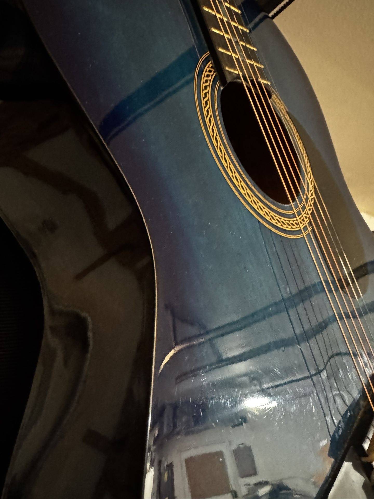 Blue Johnson Acoustic Guitar