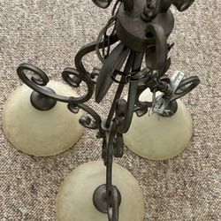 Three Light Chandelier 