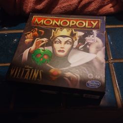 Disney Villains Monopoly Board Game