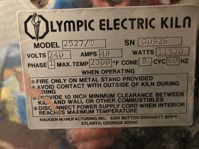 Olympic Electric Kiln