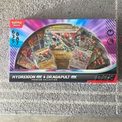 Hydreigon Ex And Dragapult Ex Premium Box Collection