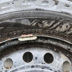205 65 r15 tire never driven on with rim