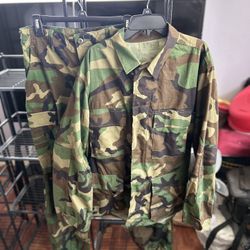 Official Army Combat Camo Suit 