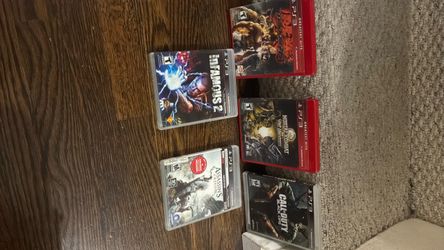 PS3 Games Bundle call of duty/Mortal Kombat/Tekken 6/assassins Creed 3/infamous two