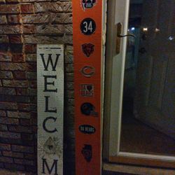 Chicago Bears Welcome Sign
