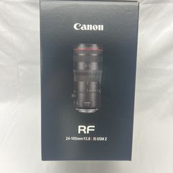 Canon RF 24-105mm f/2.8 L IS USM Z Camera Lens – Brand New Open Box w/ Receipt