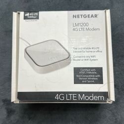 NETGEAR LM1200 4G LTE modem