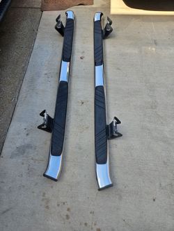 Ford Chrome Running Boards Side Steps Pair