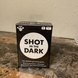 Shot In The Dark By Moose Games - The Ultimate Guessing Game - Factory Sealed!