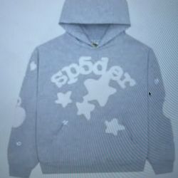 Sp5der Hoodie - Grey