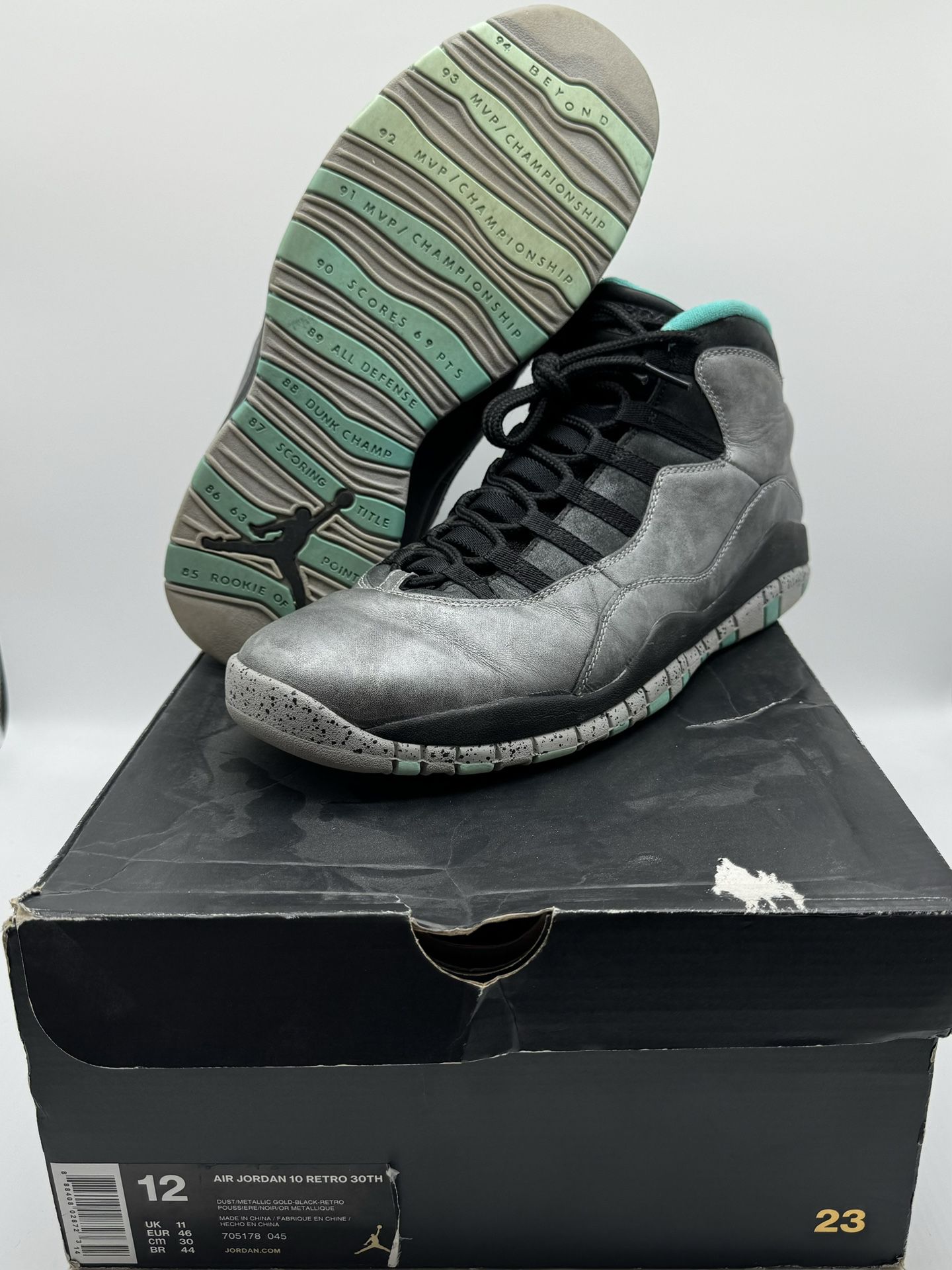 Nike Air Jordan 10 Retro Lady Liberty Men’s Size 12 (705178-045)
