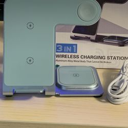 3 In 1 Wireless Iphone Charging Station